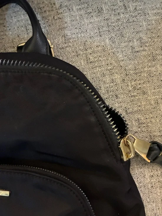 Small Backpack Roots Roots | Bags | Roots Nylon Mini Backpack With Gold Hardware | Poshmark